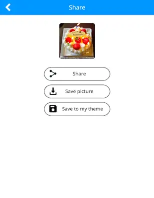 Birthday Cake android App screenshot 0