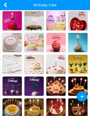 Birthday Cake android App screenshot 5